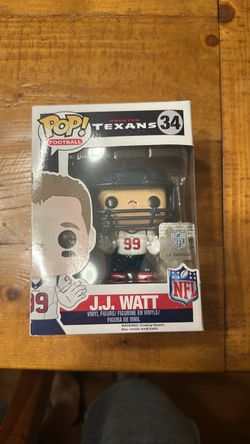 Funko Pop! NFL Houston Texans - J.J. Watt #34 (White Jersey) - Vaulted