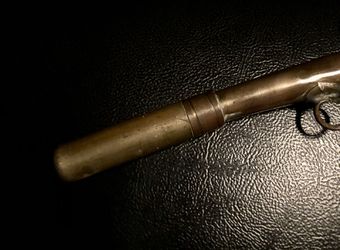 Antique Brass Animal Call/hunting Horn  Thumbnail
