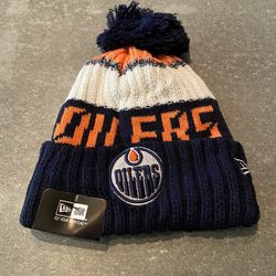 PRICE IS FIRM Brand new Edmonton Oilers beanie