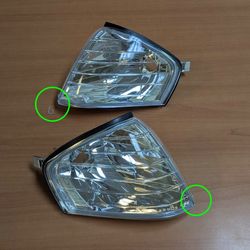 90-02 Mercedes SL Class R129 Clear Corner Lights