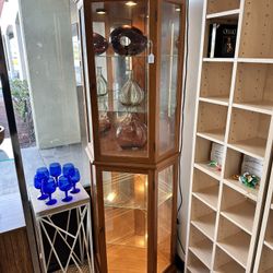 Corner Display Cabinet (with lighting)