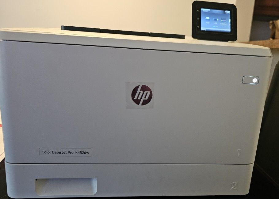 Color Laser Jet Pro M452dw Printer $425 Or Best Offer