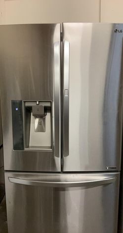 LG 3 Door Stainless Steel Fridge
