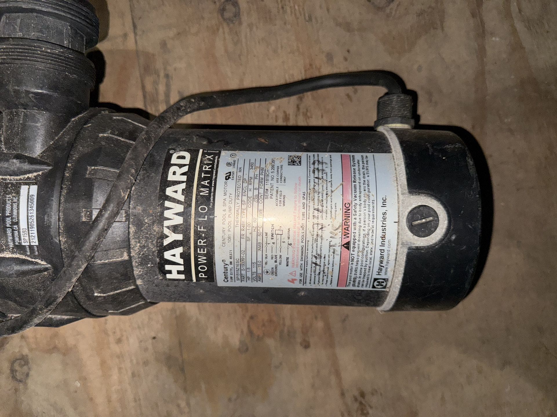 Hayward Pool Pump