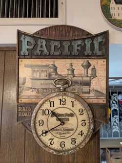 Southwest Pacific Company Wall Clock