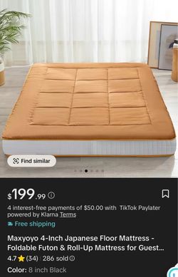 Japanese Futon Mattress