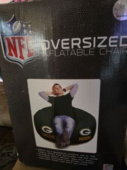 NFL Green Bay Packers Oversized Inflatable Chair
