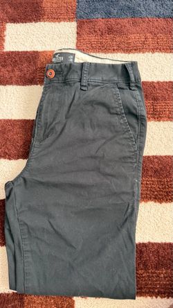 Hollister black skinny chinos