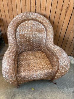 Wicker chair
