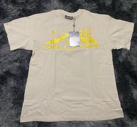 Hellstar white/gold tee Size-L