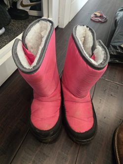Snow Boots Girls Sz 1/2