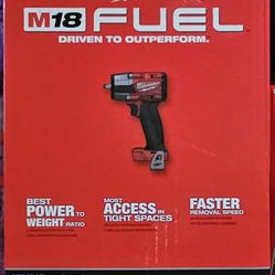 Milwaukee M18 Fuel 3/8" Impact Wrench