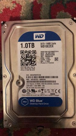 Western Digital 1 TB hard drives (can deliver)