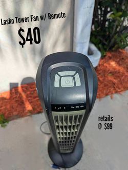 Tower Fan W/ Remote