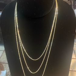 3 En una Torzal 14 Kts Garantizado 