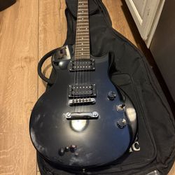 Epiphone Guitar with Back Pack Case and amp