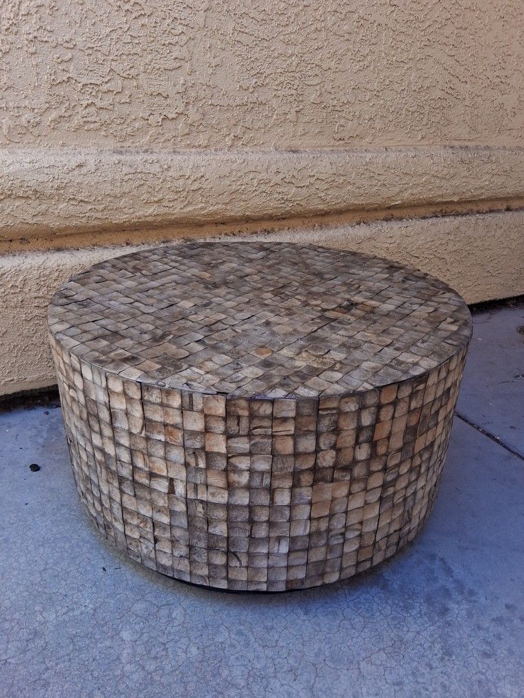 Coconut  Shell Coffee Table