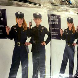 (2) New Police Officers Holloween Costumes 