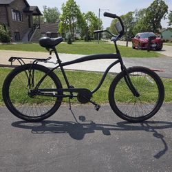 Sixthreezero 26 Inch Single Speed Men's Beach Cruiser Bicycle