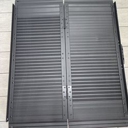 3 FT VNN Portable Wheelchair Ramp, Black Seamless Non-Slip Aluminum Ramps for Wheelchairs for Home, Handicap Wheelchair Ramps