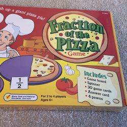 New Fraction of the pizza game