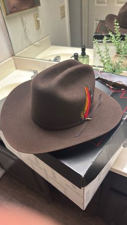 7 3/8 felt hat / Tejana