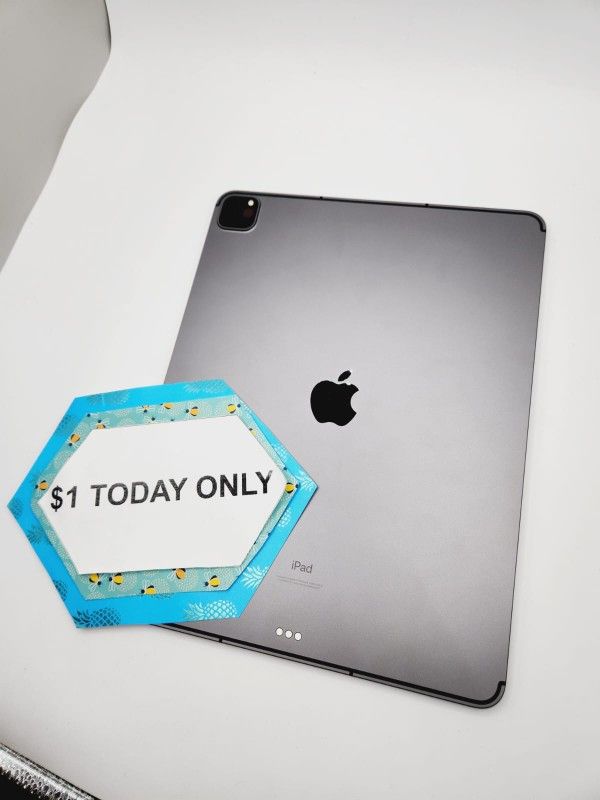 Apple iPad Pro 12.9 Inch 5th Gen- $1 Today Only