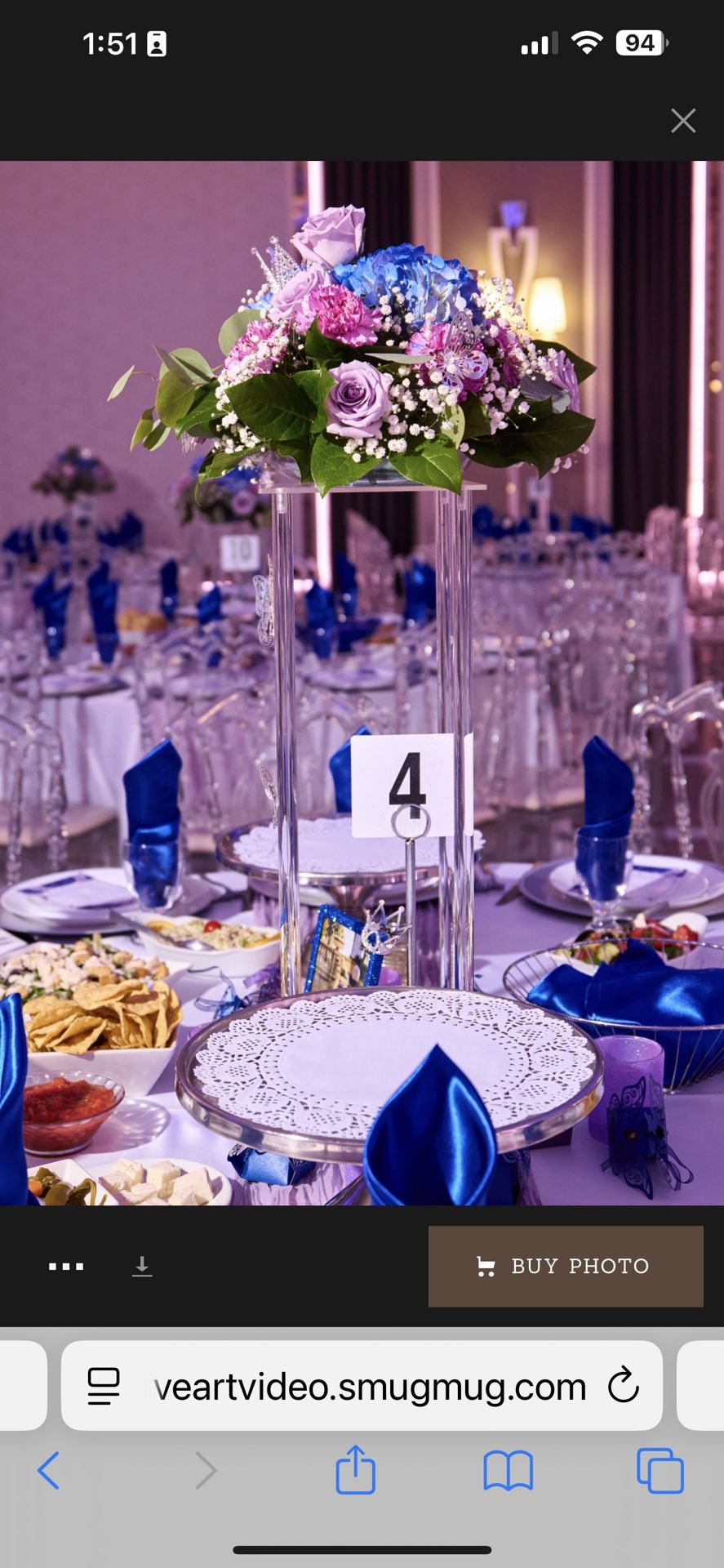 12pcs Acrylic Flower Vases Centerpiece Table Decorations