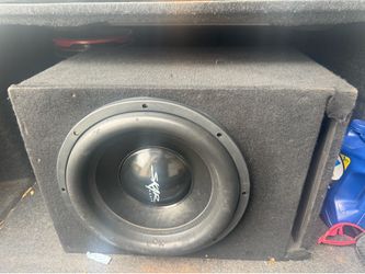 12in sub and 3200watt amp