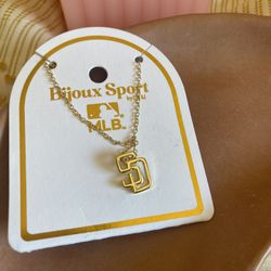 Bijoux Sport MLB San Diego Necklace