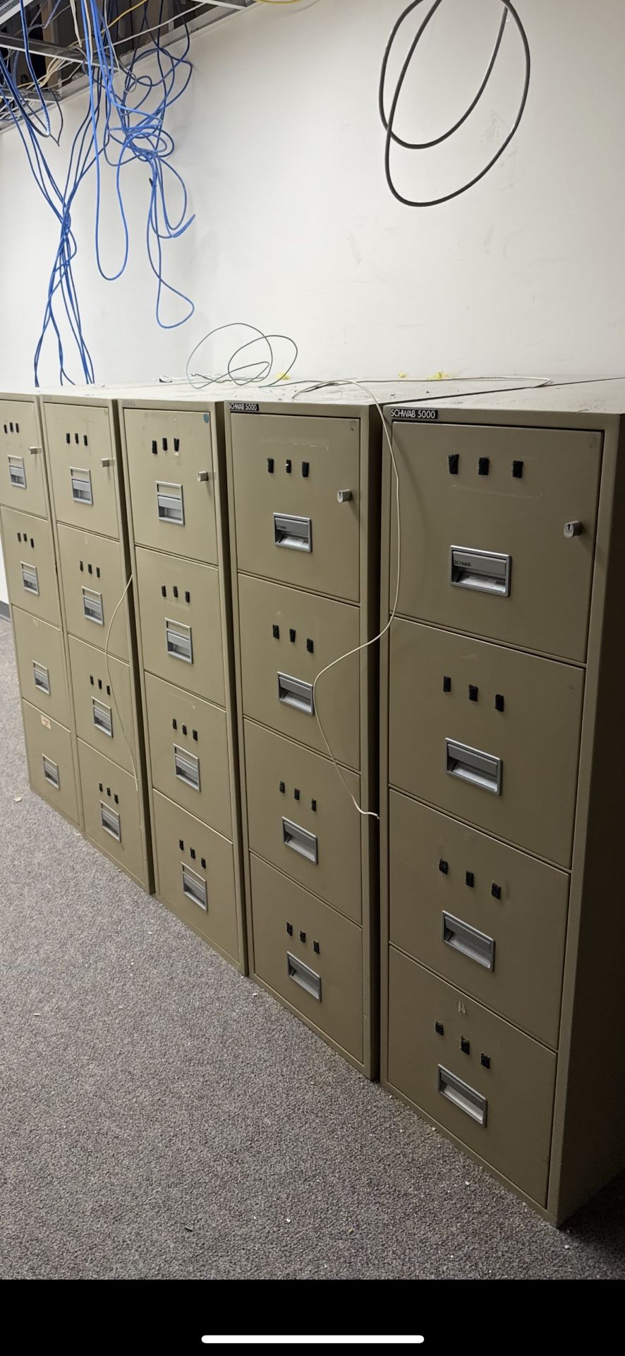 fire king filing cabinets