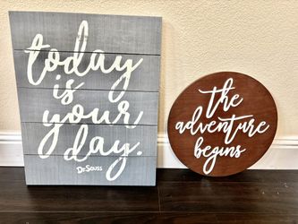 Kids Wall Decor - Open Box New $7 Each 