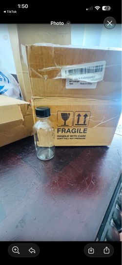Glass bottles 2oz