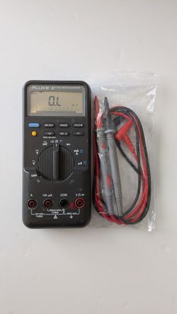 Fluke 87 True RMS Digital Multimeter DMM Meter + New Test Leads