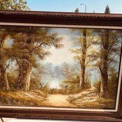 Claire Inness Painting