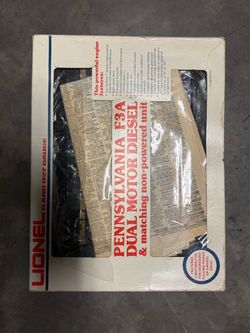 Vintage Lionel Pennsylvania Railroad Diesel Train Set – Original Box