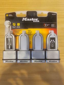 Master Lock
Heavy Duty Outdoor Padlock