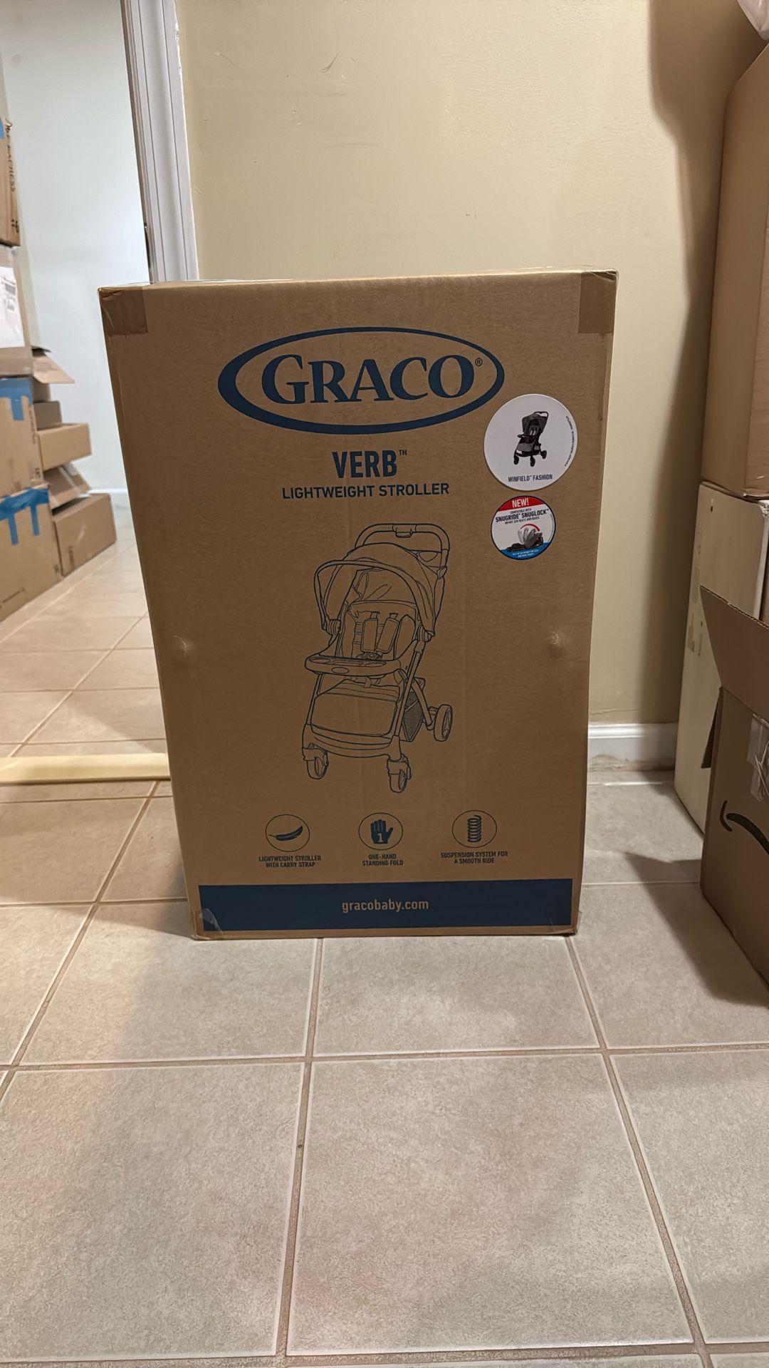 Graco Verb Stroller | Lightweight Baby Stroller, Winfield