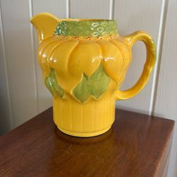 Pottery Pitcher By Woods