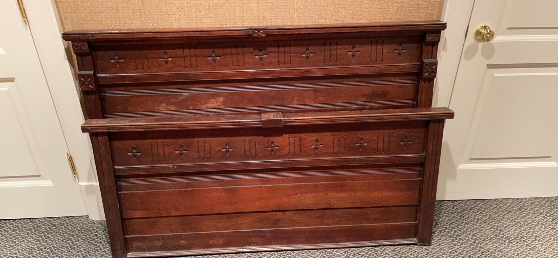 Antique Sled Bedroom Set