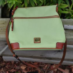 Dooney & Bourke lime Colored Leather Purse