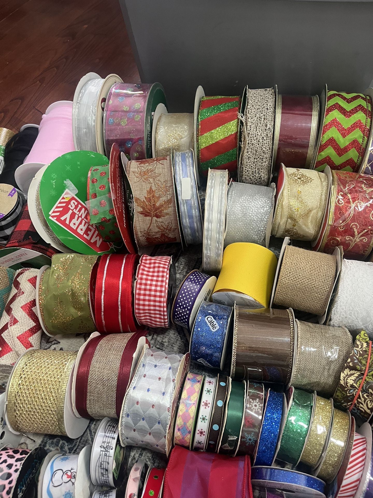 Lots of ribbons
