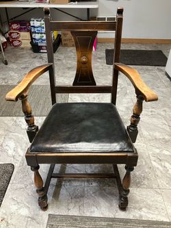 Old wooden chair
