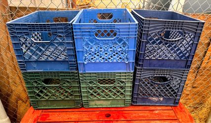 Milk Crates Storage
