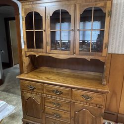 Solid wood Hutch 