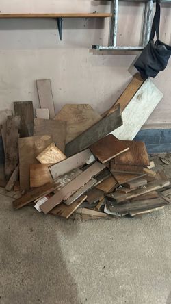 Mixed Scrap Wood Lumber Pieces Lot