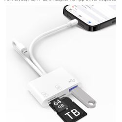 Card Reader Adapter Lighten & C Type Ports