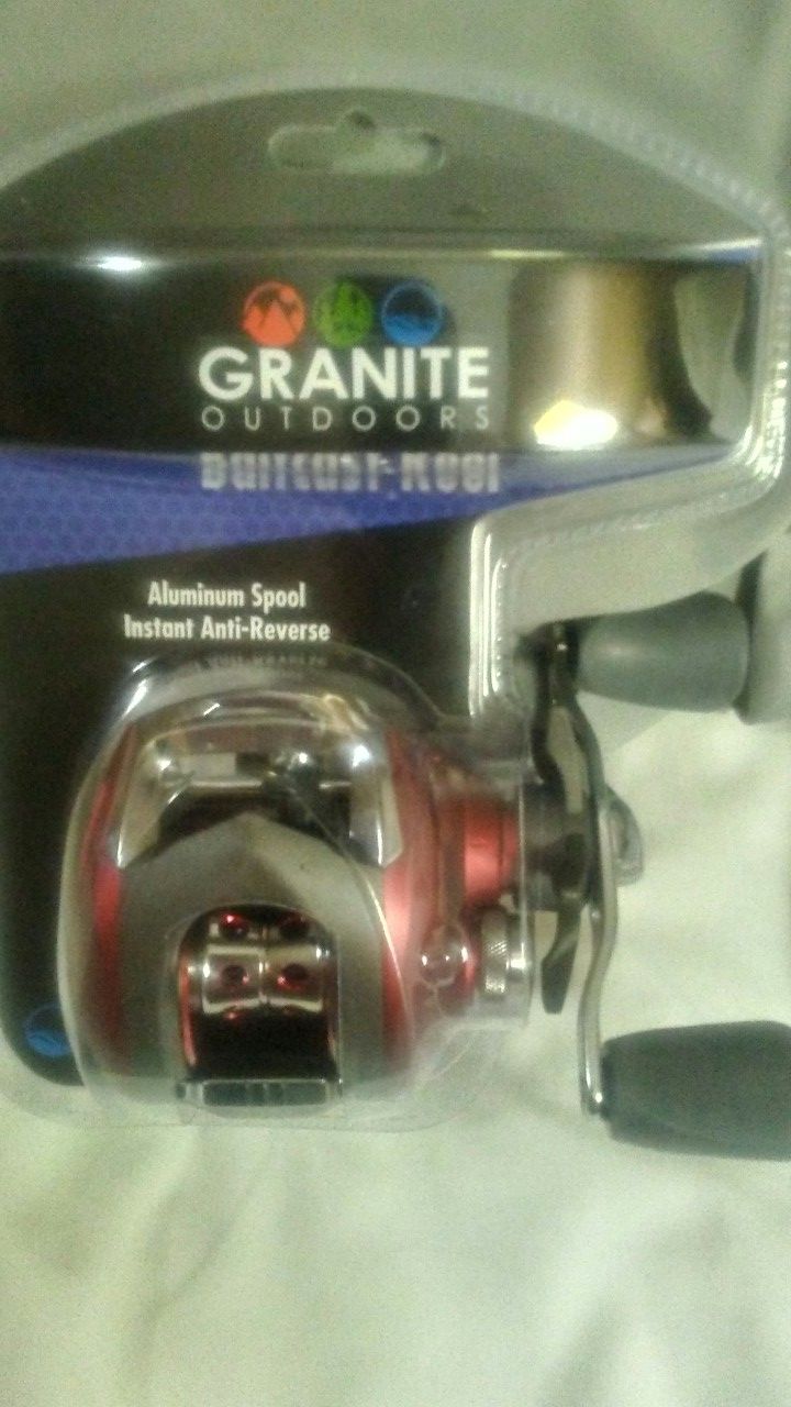 Granite fishing reel