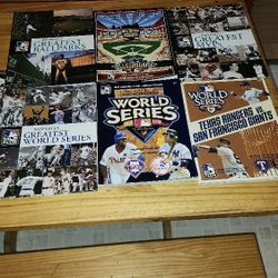 FOR THE MLB JUNKIES, A GREAT WORLD SERIES  COLLECTION. 