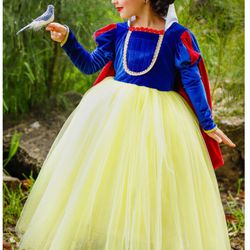 Snow White Costume 8y/9y    Evil Queen    Huntsman     Magic Mirror Body Suit